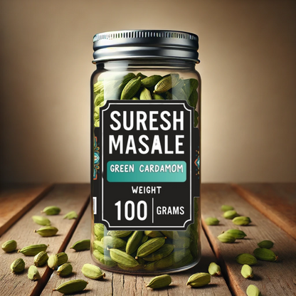 Suresh Masale-Green Cardamom-The Flavour Of India (100 Gram)