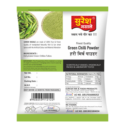 GREEN CHILLI POWDER